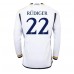 Günstige Real Madrid Antonio Rudiger #22 Heim Fussballtrikot 2023-24 Langarm
